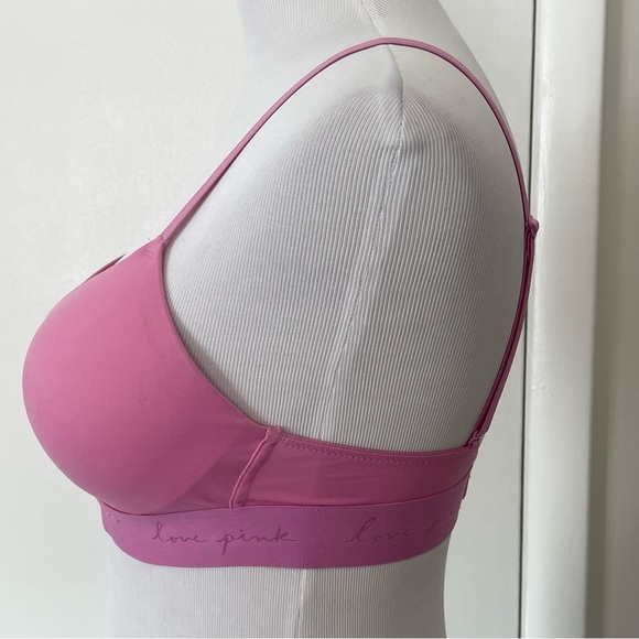 PINK Victoria’s Secret Pink Wear Everywhere Wireless Push Up Bra Size 34C - Picture 7 of 14